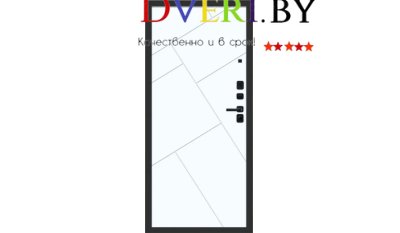 M104 ФЛП-37 Velluto Oscure AG 710 - с фрезеровкой Velluto Bianco AG 700