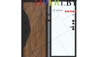 M105 ФЛ Орех каньон коньяк - ФЛ Velluto Bianco AG 700 Интерьер Интерьер Интерьер Интерьер