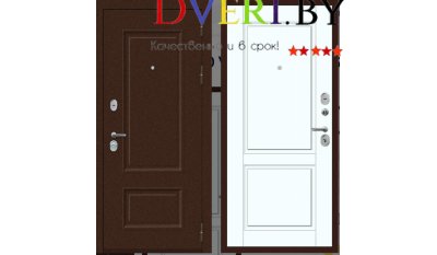 M71 с фрезеровкой Муар 8019 - ФЛ-30 Velluto Bianco AG 700