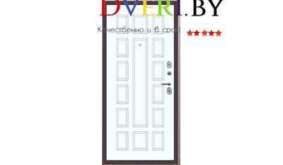 M55 с фрезеровкой Букле опал - ФЛТ-6 Velluto Bianco AG 700