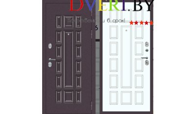 M55 с фрезеровкой Букле опал - ФЛТ-6 Velluto Bianco AG 700