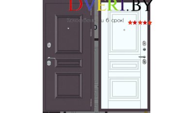 M53 с фрезеровкой Букле опал - ФЛ-10 Velluto Bianco AG 700