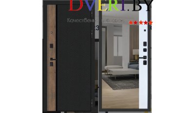 M101 ФЛП-26 Черная шагрень - ФЛЗ-23 Velluto Bianco AG 700