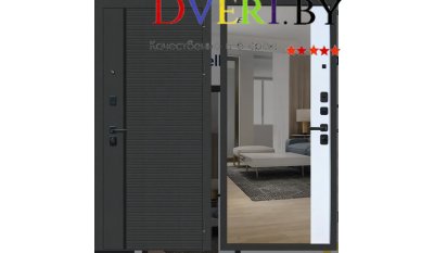 M11 ФЛП-19 Черный муар - ФЛЗ-23 Velluto Bianco AG 700