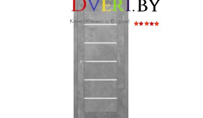 ST8 ДО черный лак Бетон белый