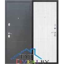 Гарда муар 10 мм Белый ясень