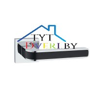 Ручка дверная Рико кв Z 1549E15 (Арни) (PC/Black)