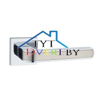 Ручка дверная Рико кв Z 1549E15 (Арни) (SN/PC)