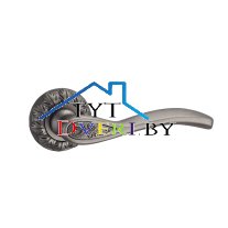 Ручка дверная Помпея Z1313E32 (Арни) (Ant/Silver)