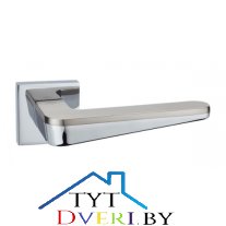 Ручка дверная Капелла кв. Z1916Е15(Арни) (SN/PC)