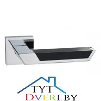 Ручка дверная Атриум КВ. Z1909E15 (Арни) (PC/Black)