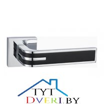 Ручка дверная Фреско кв.Z1920Е15 (Арни) (PC/Black)