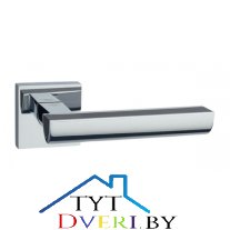 Ручка дверная Каскад  кв Z 1939E15 (Арни) (PC/Blacк)