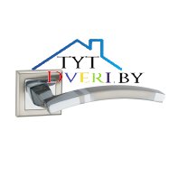 Ручка дверная Анкона AL (LOCKit) (SN/PC)