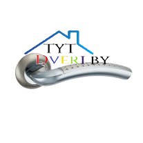 Ручка дверная Рим AL (LOCKit) (SN/PC)