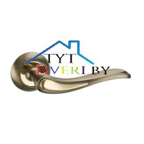 Ручка дверная Виктория AL (LOCKit) (АB/GP)