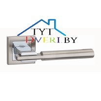 Ручка дверная Сиена AL (LOCKit) (SN/CP)