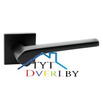 Ручка дверная Бруна на квадратной розетке (MB)