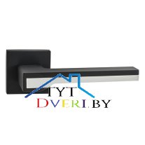 Ручка 066-15E Handle on Square rose BLACK/CP