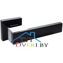 Ручка 042-15E Handle on Square rose BLACK/CP