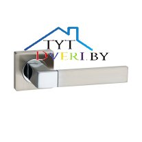 Ручка дверная Камилла квадр. (Senat) (SN/PC)