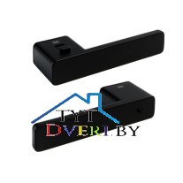 Ручка дверная R8 ONE черный матовый левая