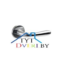 Ручка GOCCIA на розетке RO02 хром матовый ПРОФИЛЬ