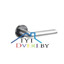 Ручка STILO на розетке RO02 хром мат