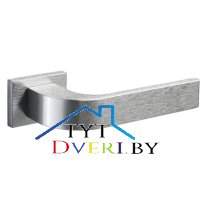 Ручка дверная хром.сатин.458RO80SB-A2B (10131010/150621/0385128, ИТАЛИЯ)