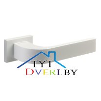 Ручка дверная мат.белый 458R080SB-ARA 90100 (10131010/200521/0321789, ИТАЛИЯ)