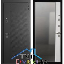 TR 2 ЮП-19 ZB 999-2 Черный кварц - ЮП-15 (зеркало) ZB Белый