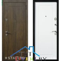 Ален ЮП-1 Орех тёмный - ЮП-1 ZB Белый