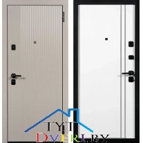 TR 18 вертикаль 2 ЮП-21 Латте (ZB855-2) - ЮП-32 ZB Белый