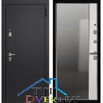 TR 13 ЮП-17 ZB 999-2 Черный кварц - ЮП-15 (зеркало) ZB Белый