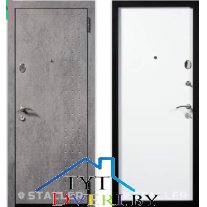 Берлин ЮП-3 Верона графит - ЮП-13 ZB Белый