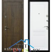 Бавария ЮП-2 Орех тёмный - ЮП-2 ZB Белый