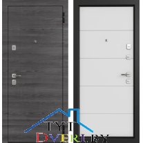 TR 12 ЮП-6 Дуб мадейра LW676-GTA (горизонт) - ЮП-4 ZB Белый