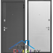 Гарда Линии Сатин графит - Эмалит белый