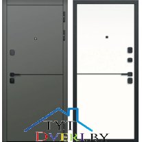 Гарда 9 Молдинг Сатин коричневый - Эмалит белый