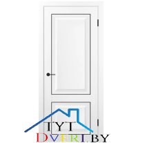 KX 72 ДГ Белый полипропилен Молдинг Черный